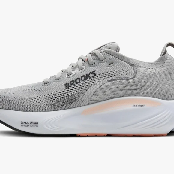 Brooks Women's Gray Running Shoes - Picture 8 of 14